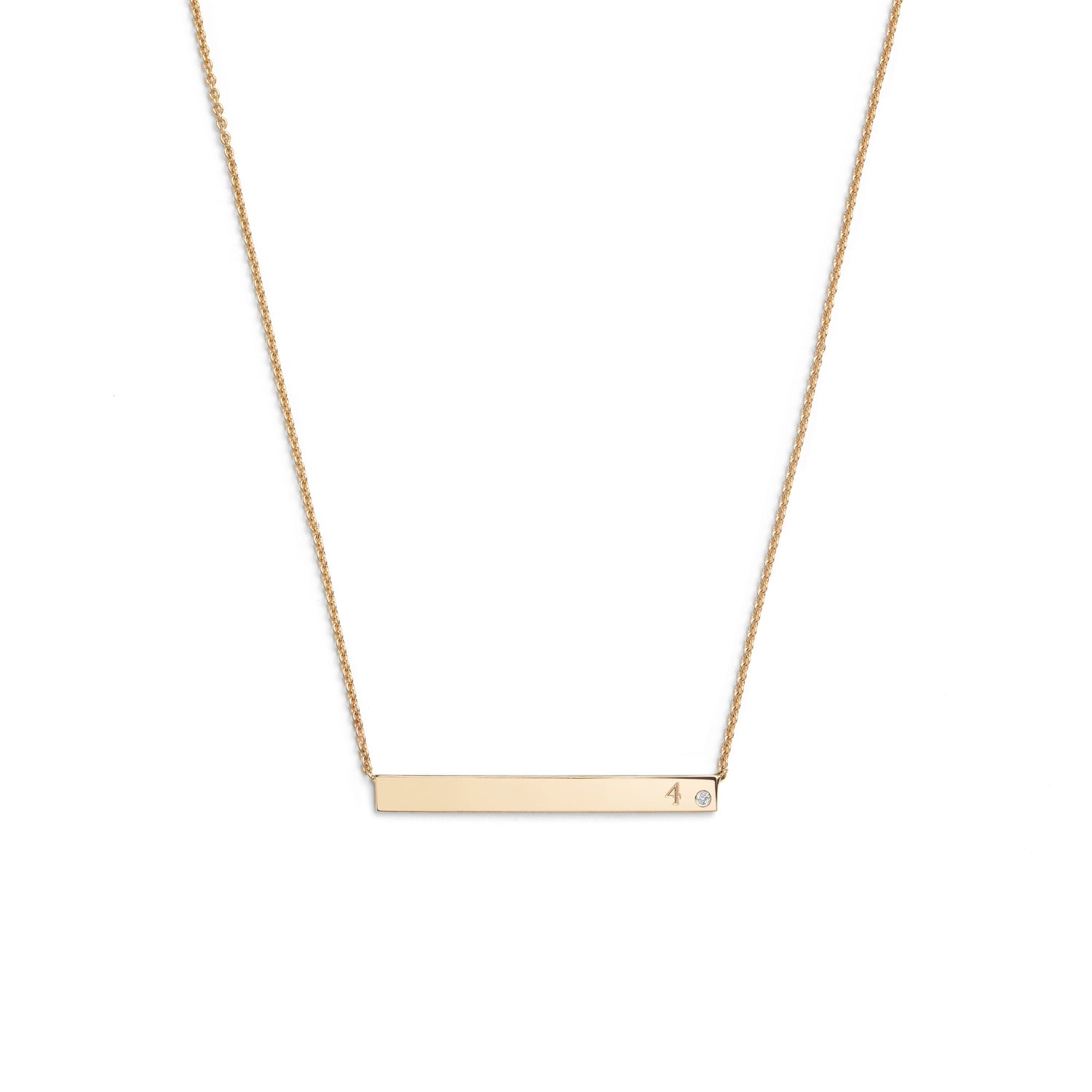 Straight bar clearance necklace