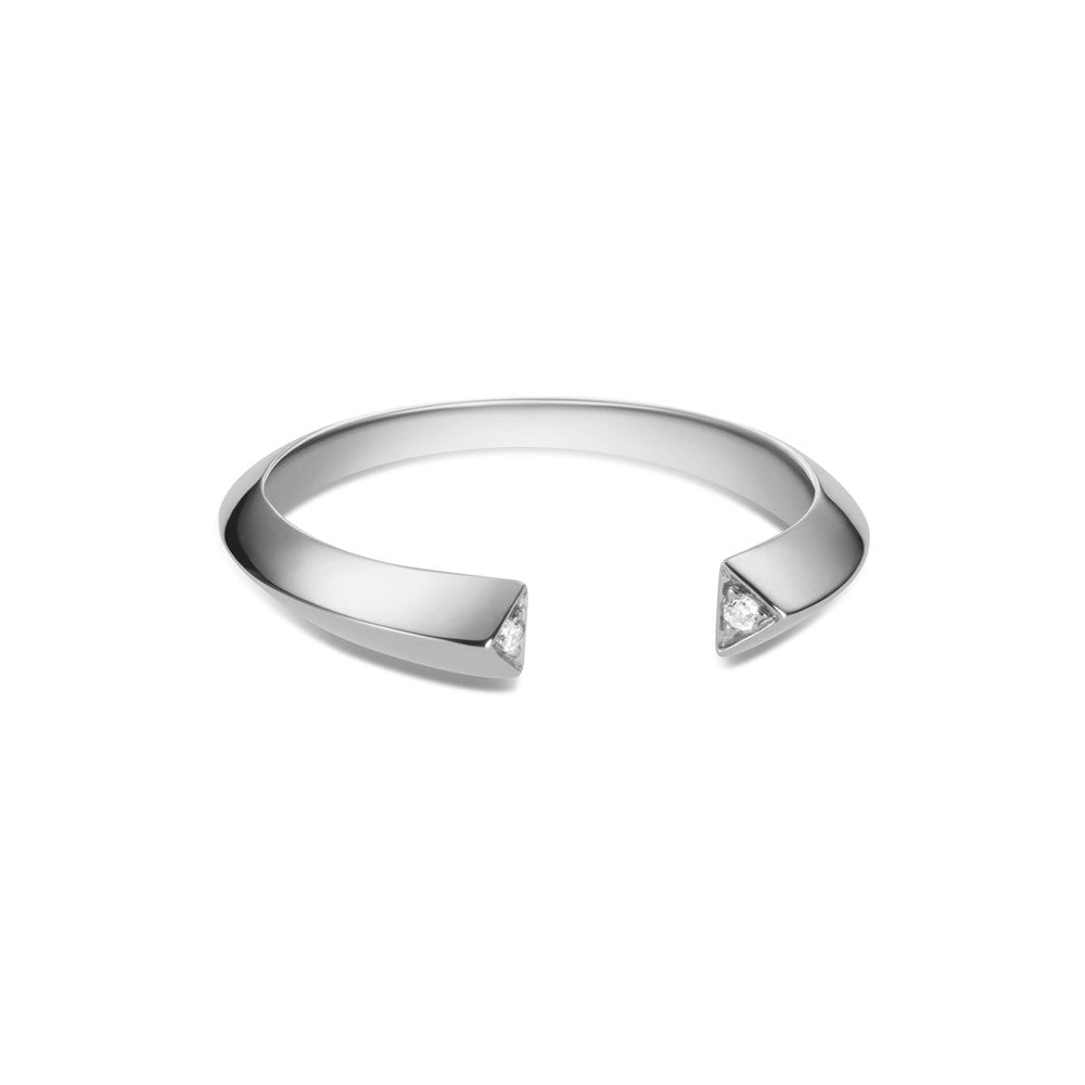 Selin Kent 14K Greta Ring with Two White Diamonds