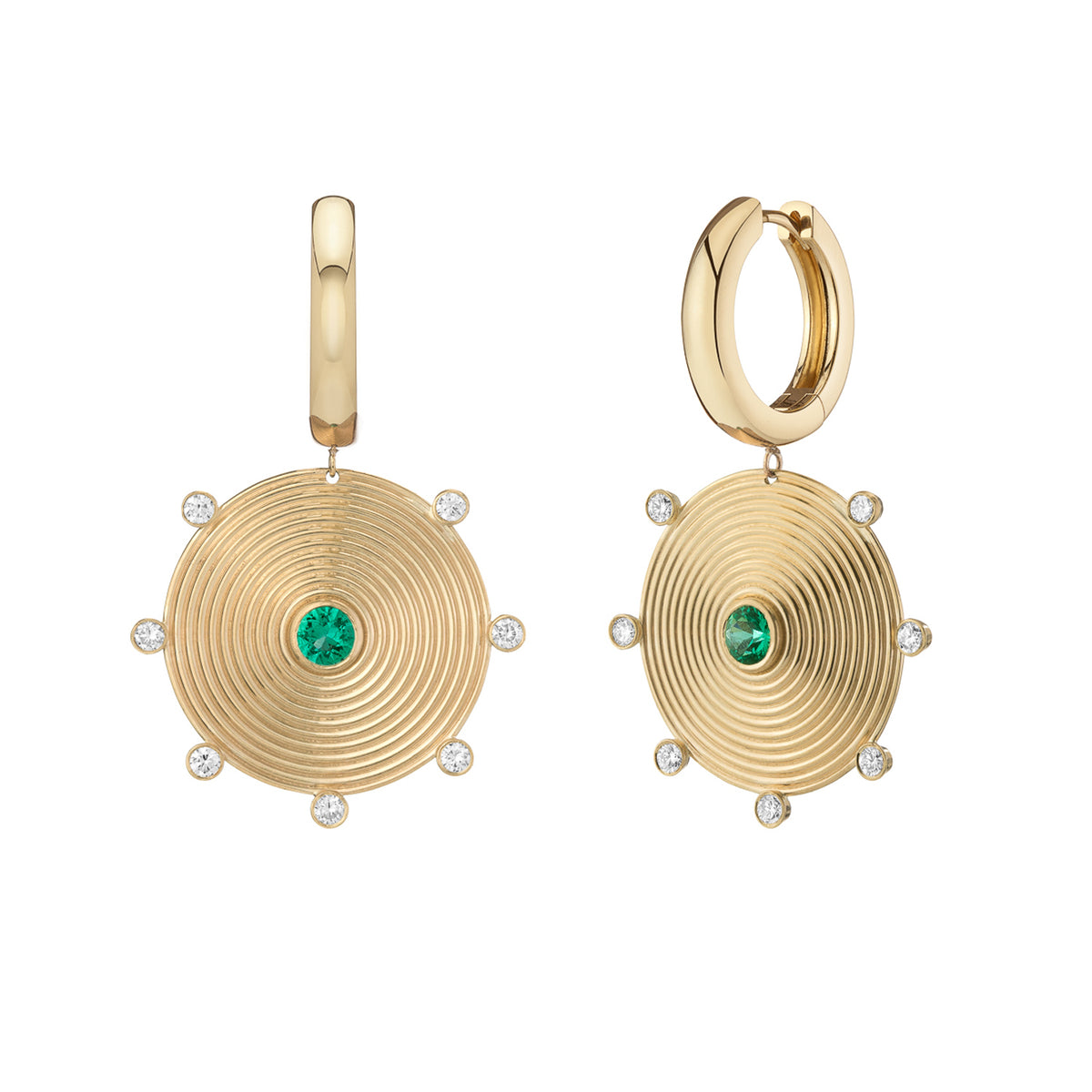 Ingrid Hoop & Drop Earrings
