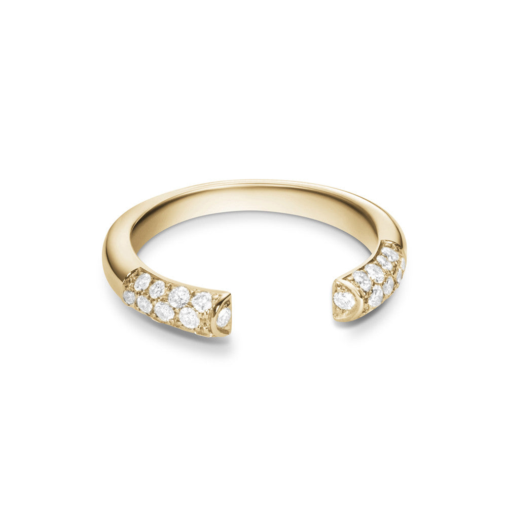 Selin Kent 14K Louise Ring with White Diamonds