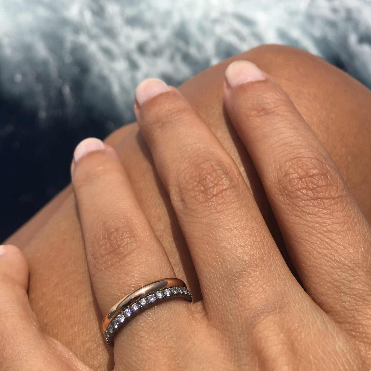 Night Sky Eternity Ring