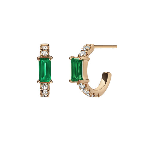 Ada Earrings | Chrysoprase