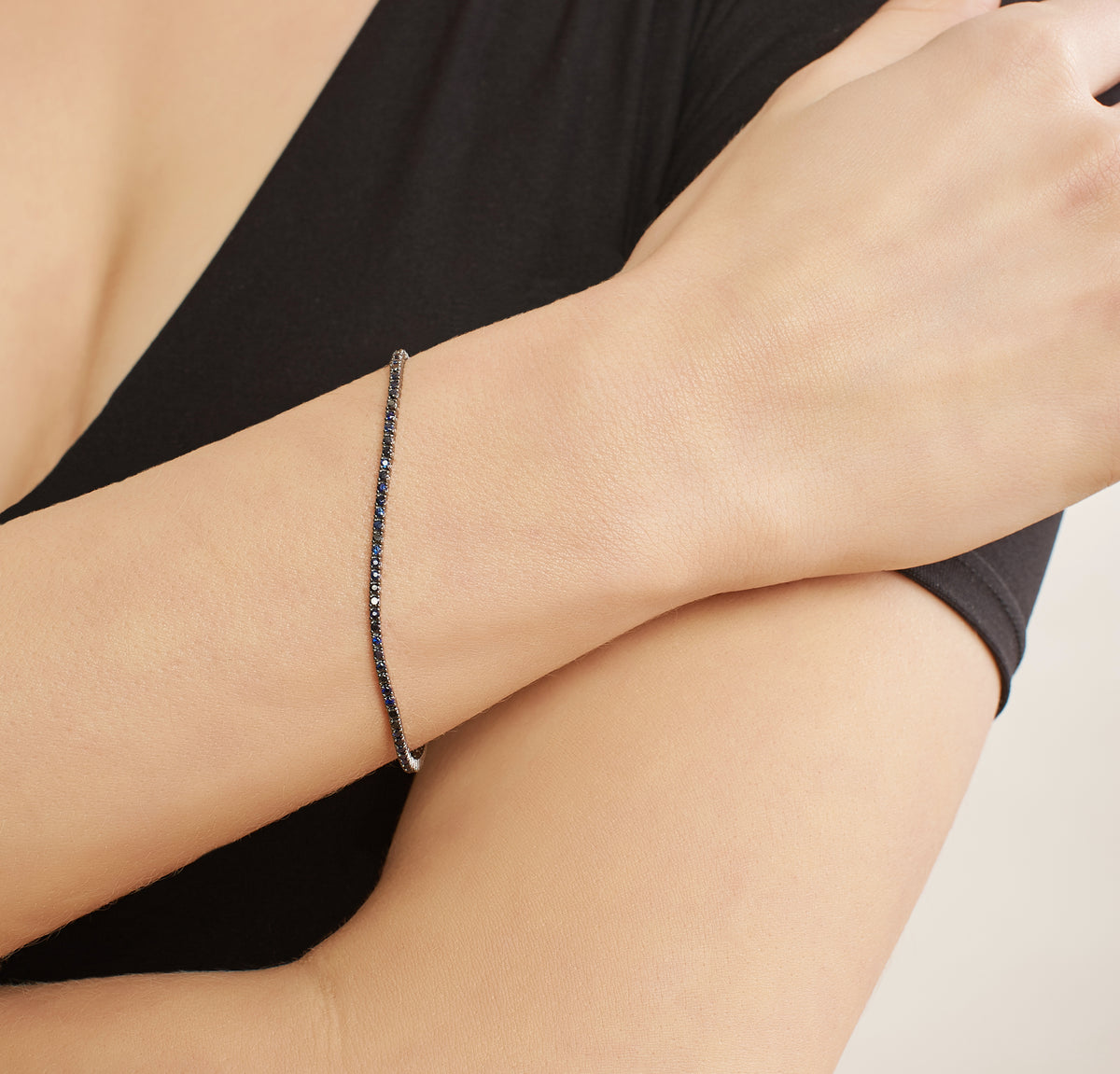 Ocean Blue Tennis Bracelet