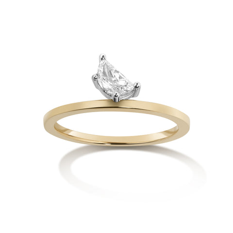 Katerina Ring | Ruby with Black Diamonds