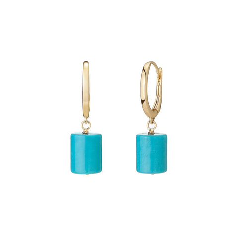 Ada Earrings | Chrysoprase