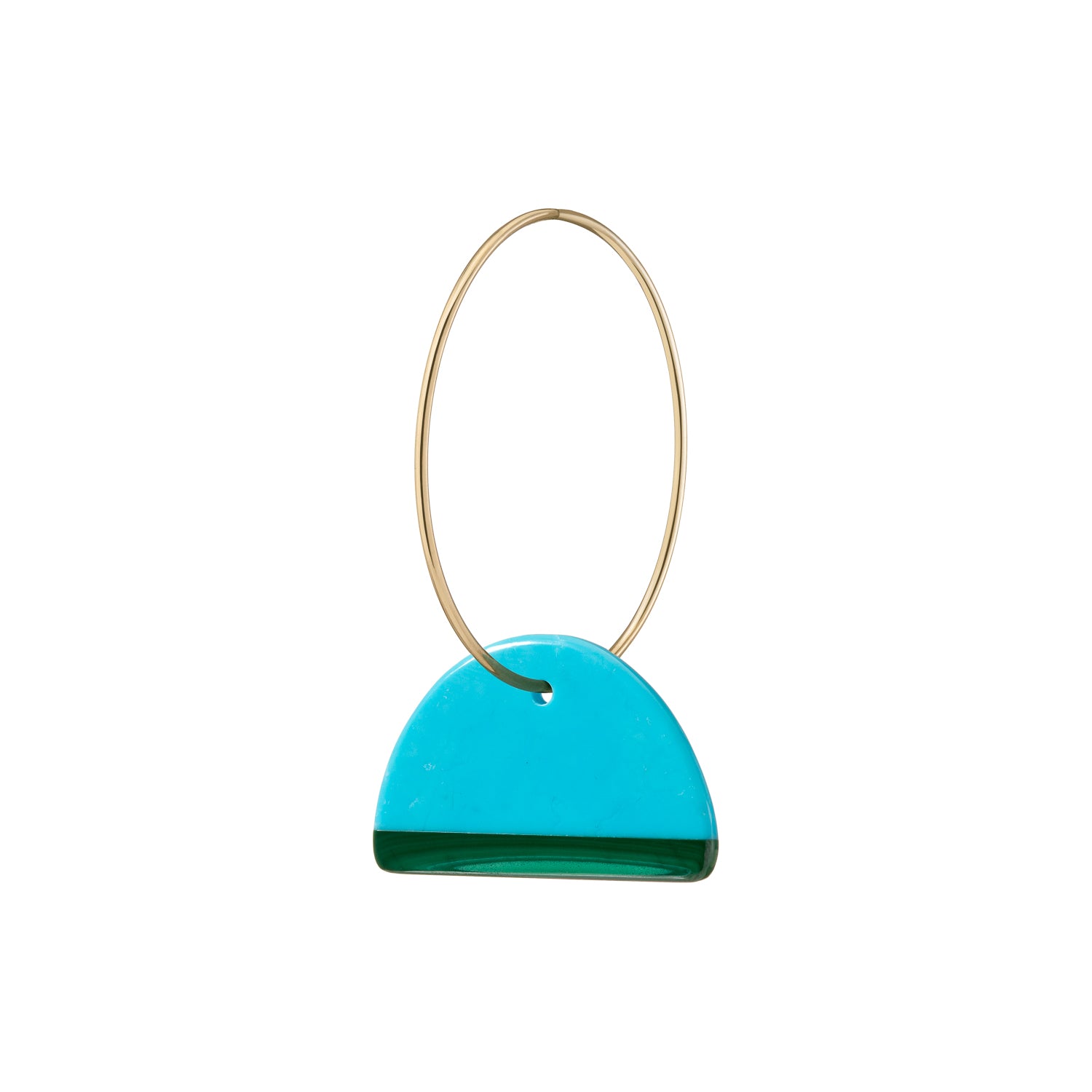 Symi Earrings - Lapis, Malachite, Turquoise