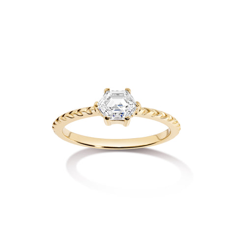 Pitrak Lozenge Diamond Ring
