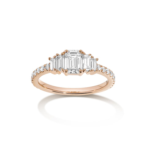 Bossa Nova Diamond Ring