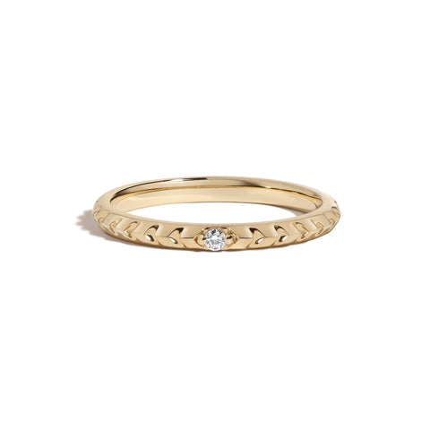 Channel Set Baguette Diamond Ring