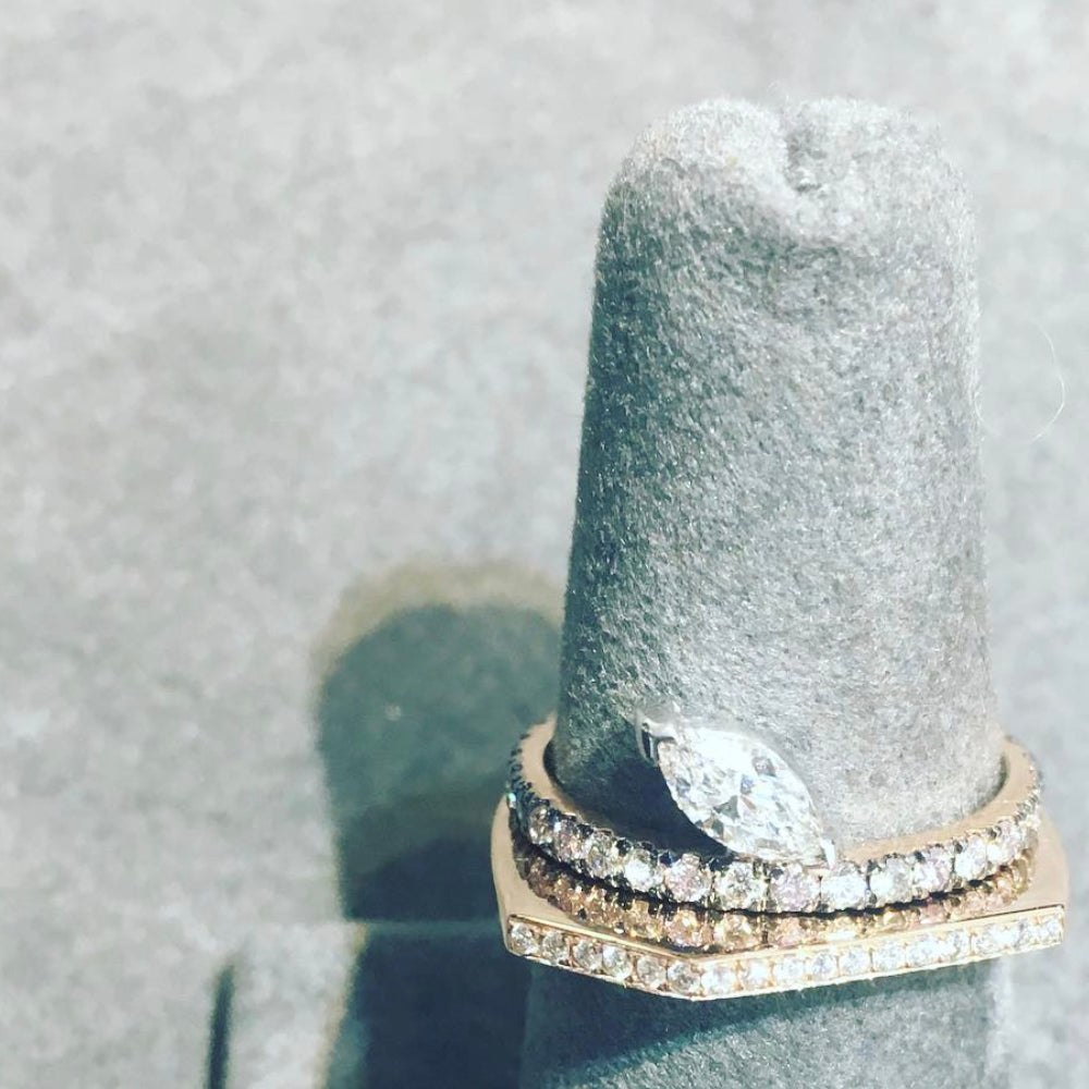 Defne Night Sky Ring